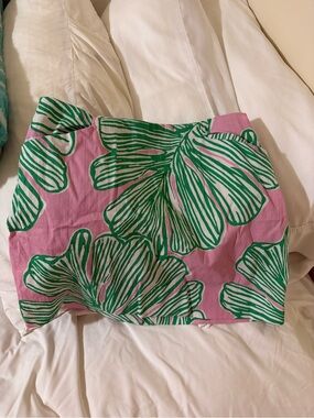 Lilly Pulitzer Who Let The Fronds Out Mini Skirt